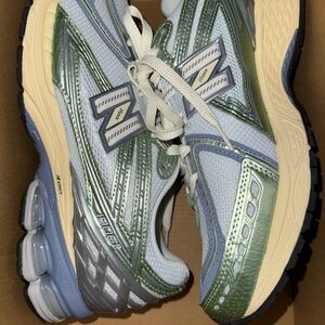 Brand New New Balance Men's Sneakers in Green and Blue